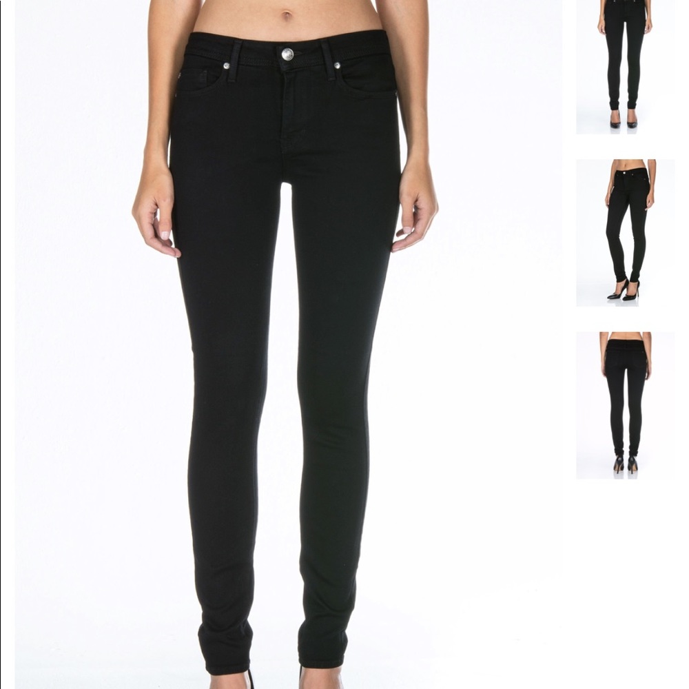 Fidelity black jeans “Belvedere” fit. Sz 30